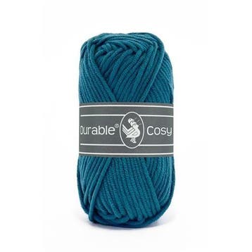Durable Cosy 375 Petrol - Haakgaren / Breigaren, Ophalen of Verzenden, Nieuw, Breien of Haken, Wol of Garen