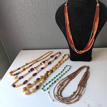 Themacollectie - Vintage mode sieraden halskettingen
