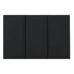 Gestoffeerde wandpanelen Carpino set van 3 stof 60x30 cm zwa, Doe-het-zelf en Verbouw, Verzenden, Nieuw