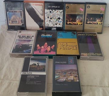 Led Zeppelin, Deep Purple, Pink Floyd - Collection of 11 x, Cd's en Dvd's, Nieuw in verpakking