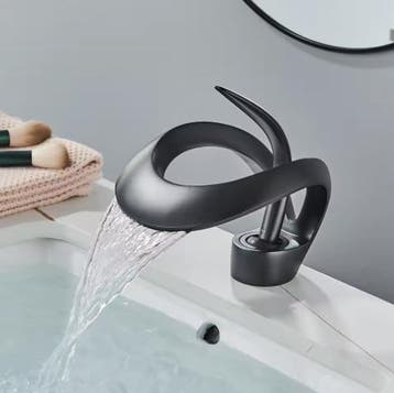Waterval Wastafelkraan – Messing Mengkraan voor Badkamer, Verzenden, Nieuw