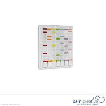 Professionele Planborden – Jaar &amp; Week | T-kaartplanner, Ophalen of Verzenden, Nieuw in verpakking, Wandsysteem
