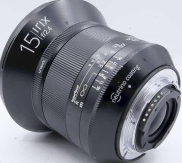 Irix 15mm f/2.4 Blackstone Nikon OCCASION, Audio, Tv en Foto, Fotografie | Lenzen en Objectieven, Ophalen of Verzenden, Gebruikt