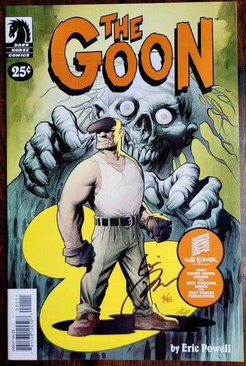 The Goon 25¢ 2004 1st Print - Signed by creator Eric Powell, Nieuw