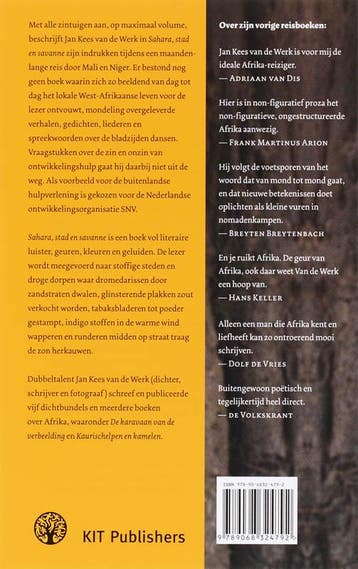 Sahara, stad en savanne 9789068324792 J.K. van de Werk, Verzenden, Zo goed als nieuw, J.K. van de Werk