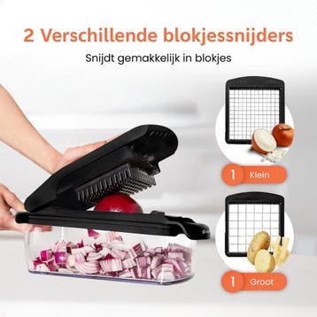 Lekro Multifunctionele Groentesnijder - Uiensnijder, Ophalen of Verzenden, Nieuw