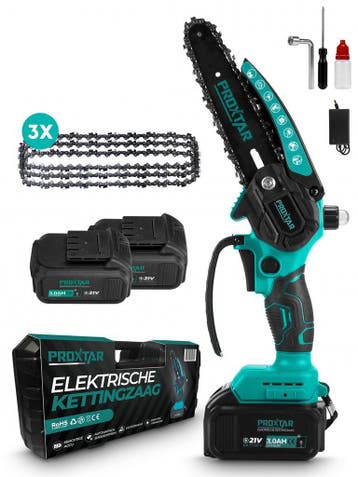 ProXtar Mini Kettingzaag, Tuin en Terras, Hand-tuingereedschap, Verzenden, Nieuw, Overige soorten, ProXtar
