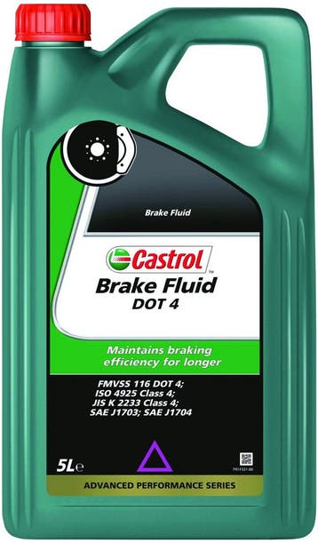 Castrol Brake Fluid DOT 4 remvloeistof 5 liter, Auto diversen, Onderhoudsmiddelen, Ophalen of Verzenden