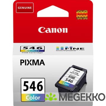 Canon inkc. CL-546 Kleur, Computers en Software, Printerbenodigdheden, Verzenden, Nieuw, Canon