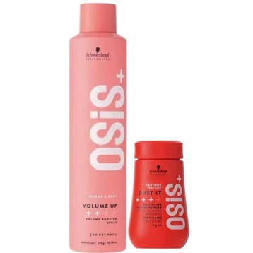 Schwarzkopf OSiS+ Big Volume Set - 300ml+10g, Ophalen of Verzenden, Nieuw, Gel, Wax, Haarlak of Mousse