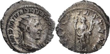 Antoninian 244/247, Kaiserzeit Philippus I (arabs) 244-249, Verzenden