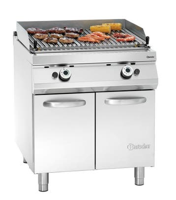Bartscher Lava Gasgrill OO | Serie 900 | Gas | V-rooster | 2, Ophalen of Verzenden, Nieuw in verpakking