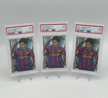 2010-11 Mundicromo *Lionel Messi* #25 - Letters, Stripes,, Nieuw