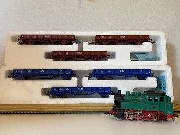 Roco H0 - Treinset (3) - Roco H0 04114 C stoomlocomotief met, Nieuw