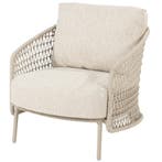 Puccini stoel bank loungeset 4 delig rope latte 4 Seasons, Ophalen of Verzenden, Nieuw