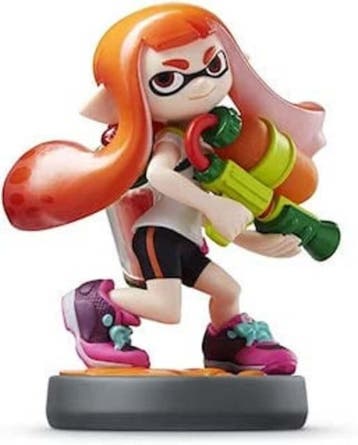 Amiibo Inkling Girl (Oranje) - Splatoon Series, Spelcomputers en Games, Spelcomputers | Nintendo Wii U, Ophalen of Verzenden, Zo goed als nieuw