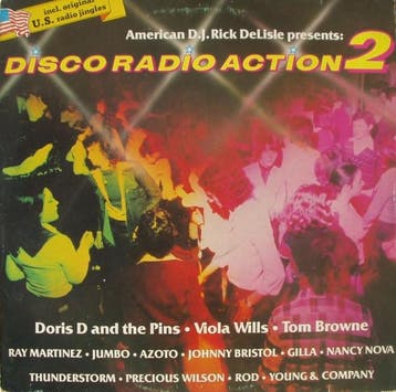 Lp - American D.J. Rick DeLisle Presents: Disco Radio Action, Verzenden, Nieuw in verpakking