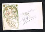 Mucha - Illustrator - Art Nouveau - Postkaart in omloop in, Gelopen