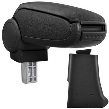 [pro.tec]® Armsteun - Golf 3 - Vento - stof - zwart, Verzenden, Nieuw