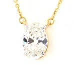 Halsketting - 18 karaat Geel goud - 3.00ct. tw. Diamant, Nieuw