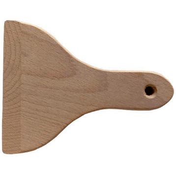 Deegschraper Hout 15cm, Verzenden, Nieuw