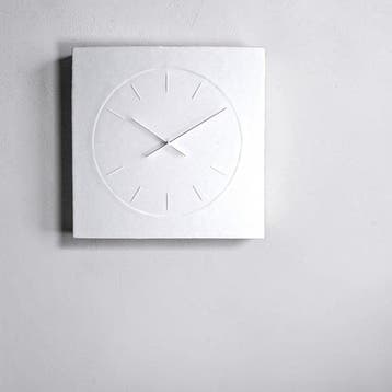 Wandklok - Fritz Hansen - - Katoenpapier / Wandpapier -