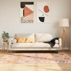 vidaXL Vloerkleed wasbaar 120x180 cm meerkleurig, Verzenden, Nieuw