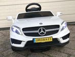 Kinder Accu Auto  GLA45 AMG 12v zwart Of Wit RC- Leder zit, Ophalen of Verzenden, Nieuw
