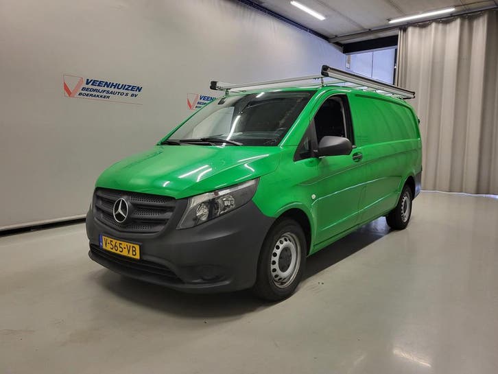 Zakelijke Lease |  Mercedes-Benz Vito 111CDI L2/H1 Nieuwe Ap, Auto's, Bestelauto's, Onderhoudsboekje, Lease, Handgeschakeld, Groen