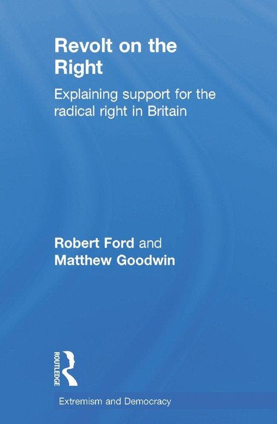 Revolt On The Right 9780415690515 Robert Ford, Boeken, Taal | Engels, Zo goed als nieuw, Verzenden