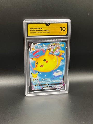 Pokémon - 1 Graded card - Flying Pikachu VMAX 007 - GG 10 -, Nieuw
