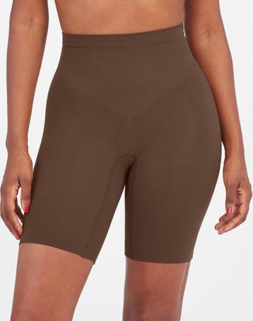 Spanx - Maat L Power Series - Power Short - Kleur Chestnut, Kleding | Dames, Ondergoed en Lingerie, Verzenden