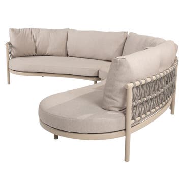 Piacenza modulaire hoek loungeset 3 delig latte Taste 4SO, Ophalen of Verzenden, Nieuw