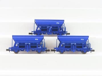 Fleischmann N - 8751 - Modeltrein goederenwagon (3) - 3, Nieuw