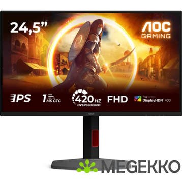 AOC G4 25G4KUR 24.5  Full HD 420Hz IPS Monitor, Verzenden, Nieuw, AOC