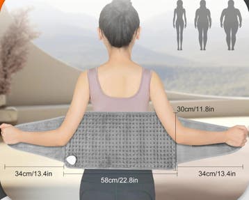 Elektrische Verwarmde Rug Tailleband met Timer &amp; Standen, Verzenden, Nieuw