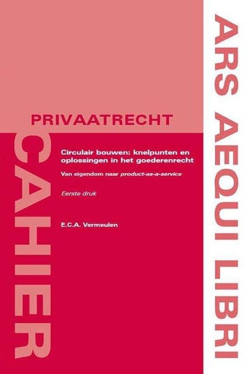 9789493199156 Ars Aequi Cahiers - Privaatrecht  -   Circu..., Verzenden, Zo goed als nieuw, Eva Vermeulen