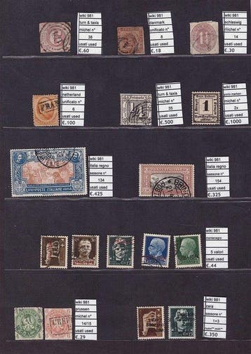 Wereld 1850 - Prachtige collectie wereldpostzegels uit de, Gestempeld