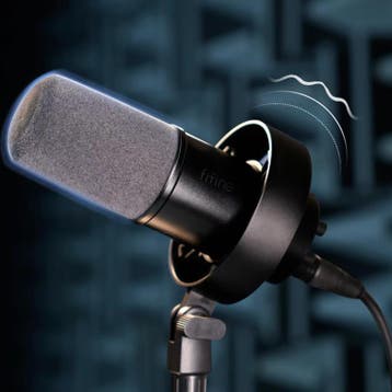 USB/XLR Dynamische Microfoon Shock Mount Studio Streaming, Verzenden, Nieuw