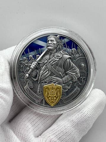 Samoa. 2 dollar 2026 – William Wallace – 2 oz Silver coin –