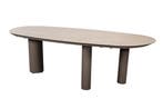 Taste Denia organische tuintafel 240x105 cm. - Terre, Tuin en Terras, Tuintafels, Verzenden, Nieuw, Rond, Overige materialen