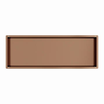 Copper RVS Inbouwnis met tegelflens 30x90x7cm, Doe-het-zelf en Verbouw, Verzenden, Nieuw