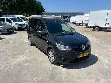 Renault Kangoo 1.5 dCi 75 Generique imperiaal half leder nav, Stof, Gebruikt, Renault, Zwart