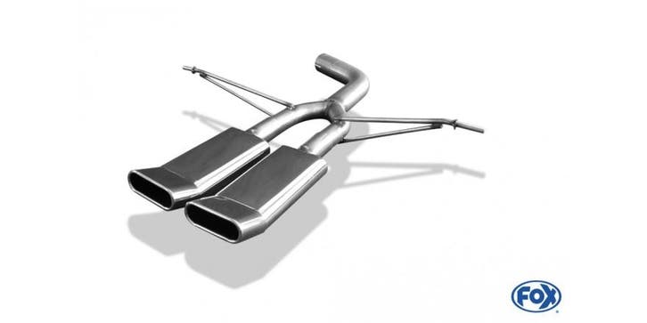 FOX VW Touran - 1T3 uitlaat in het midden - 2x130x50 type 56, Auto-onderdelen, Uitlaatsystemen, Nieuw, Verzenden
