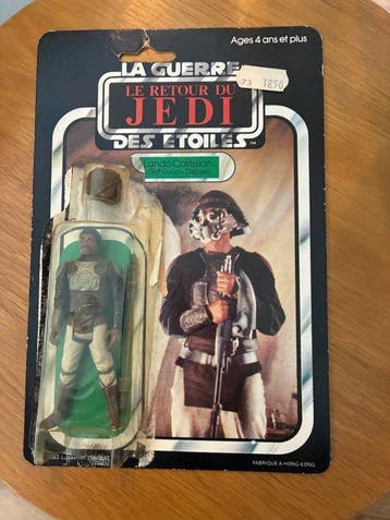 Star Wars - lando calrissian french 65-back return of the, Verzamelen, Nieuw
