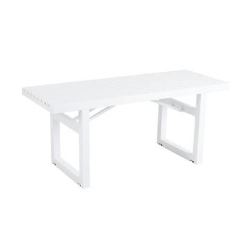 *WOONWINKEL* Bodio Alure Eetkamerbank Buiten 105 Wit, Tuin en Terras, Tuinsets en Loungesets, Verzenden, Nieuw
