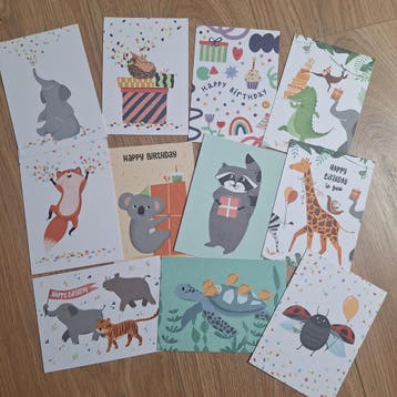 Ansichtkaarten uitverkoop!, Ophalen of Verzenden, Gelopen, Overige soorten
