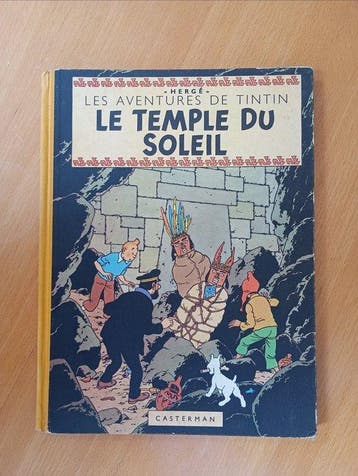 Tintin - Le Temple du Soleil (B4) - 1 Album - Herdruk - 1950, Nieuw