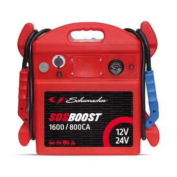 Schumacher Startbooster 12V/24V 1600/800CA, Ophalen of Verzenden, Nieuw