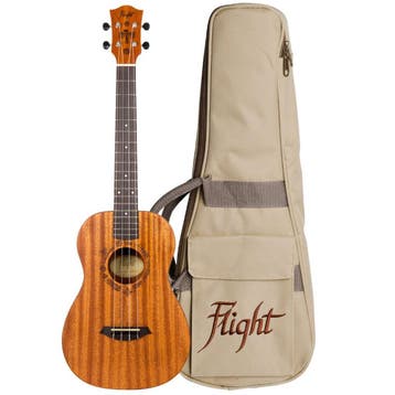 Flight ALMDUB38EQA DUB38 Bariton Electro Ukulele (Actieve, Ophalen of Verzenden, Nieuw